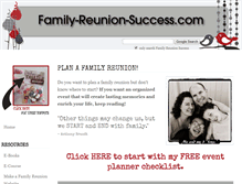 Tablet Screenshot of family-reunion-success.com